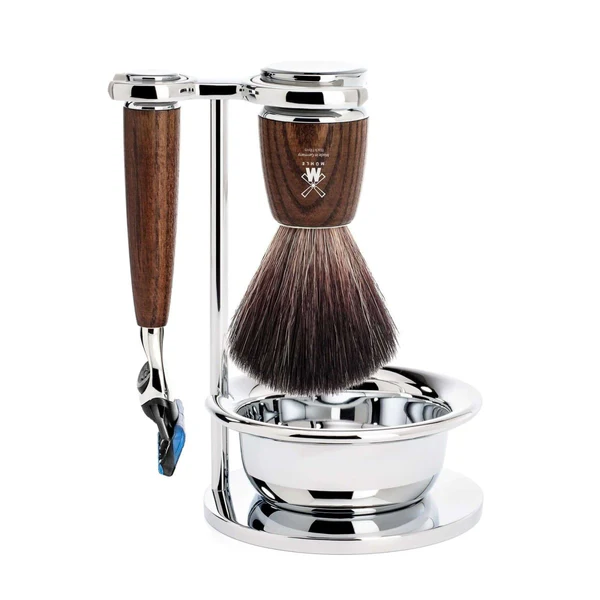 [S21H220SF] Mühle Black Fibre Gilette Fusion set