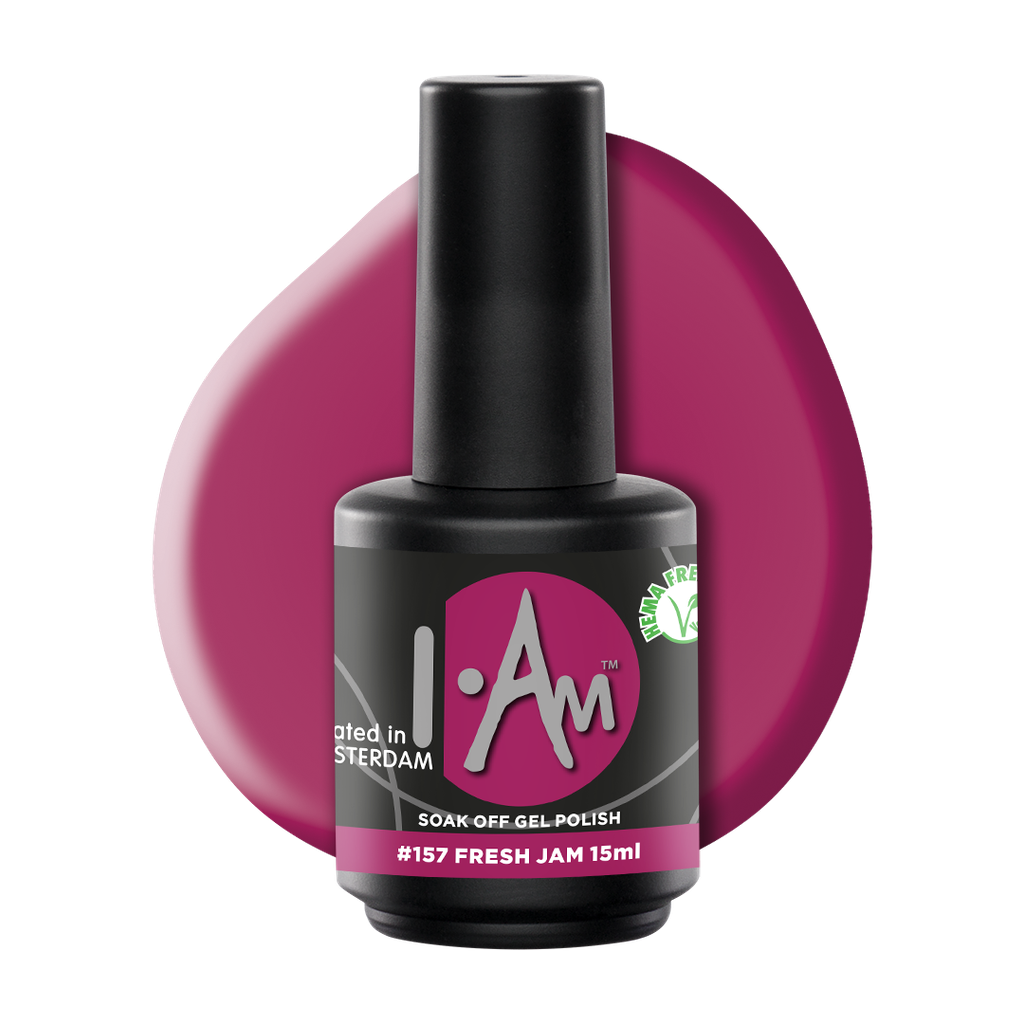 I.AM Soak Off Gel Polish #157 Fresh Jam 15ml