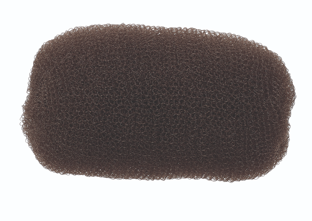 [P001346] SIBEL Knotje Updo Nylon Bruin 13cm