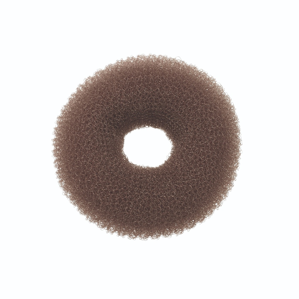 [P001358] SIBEL Boudin à chignon Nylon Brun 9cm