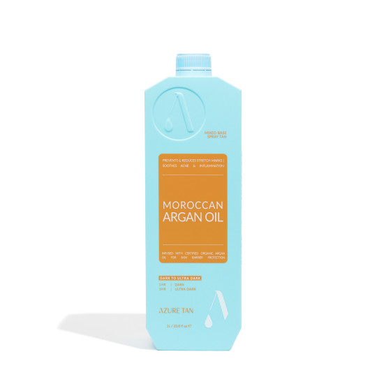 Azure Spray Tan Solution Moroccan ARgan oil 1l