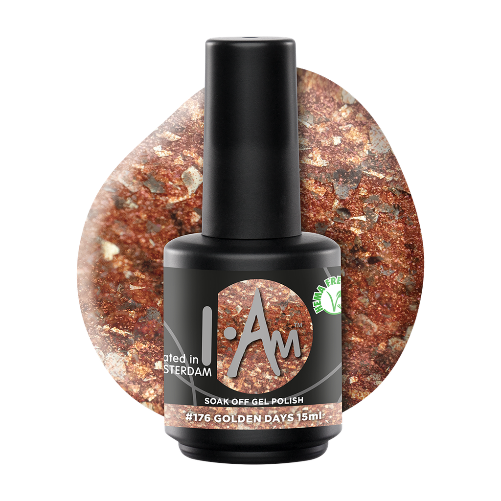 I.Am Soak Off Gel Polish #176 Golden Days 15ml