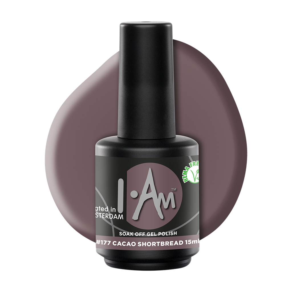 I.Am Soak Off Gel Polish #177 Cacao Shortbread 15ml