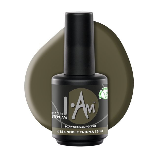 I.AM Soak Off Gel Polish #184 Noble Enigma 15ml