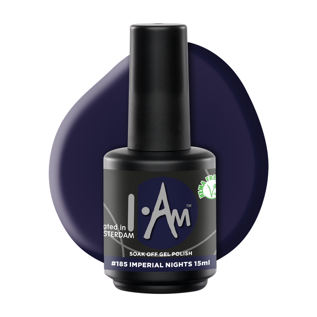 I.AM Soak Off Gel Polish #185 Imperial Nights 15ml