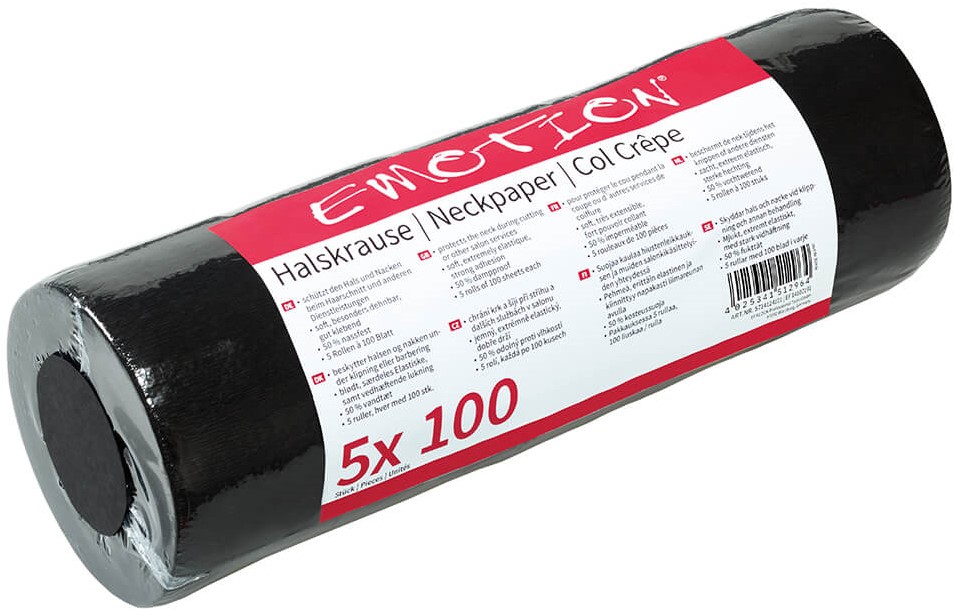 Enmotion Nekpapier 5 rollen zwart