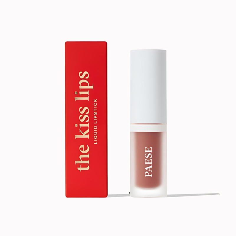 Paese The Kiss Lips Liquid Lipstick 3,4 ml (01 Nude Beige)