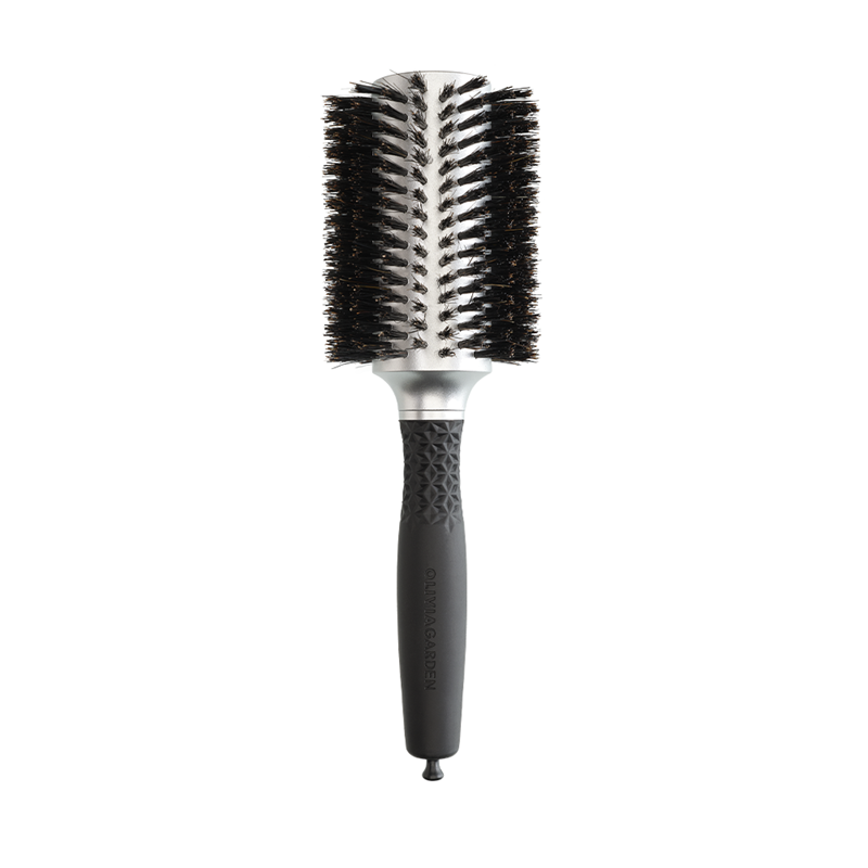 [ID2113] Olivia Garden Essential Blowout Soft Boar Bristles Silver 40