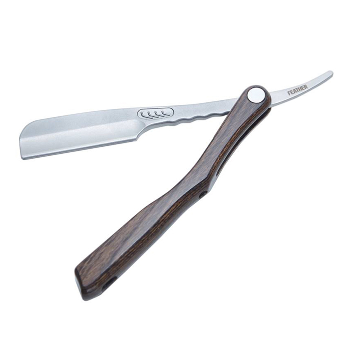 [7704902] Feather Artist Club Razor Scotch Wood