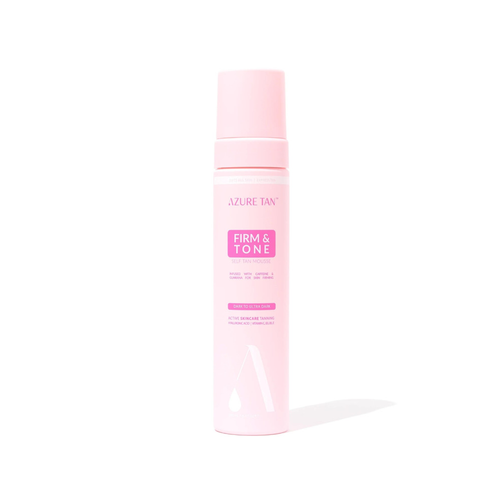 [72040] Self Tan Mousse FIRM &TONE - Dark To Ultra Dark 200ml, Azure Tan