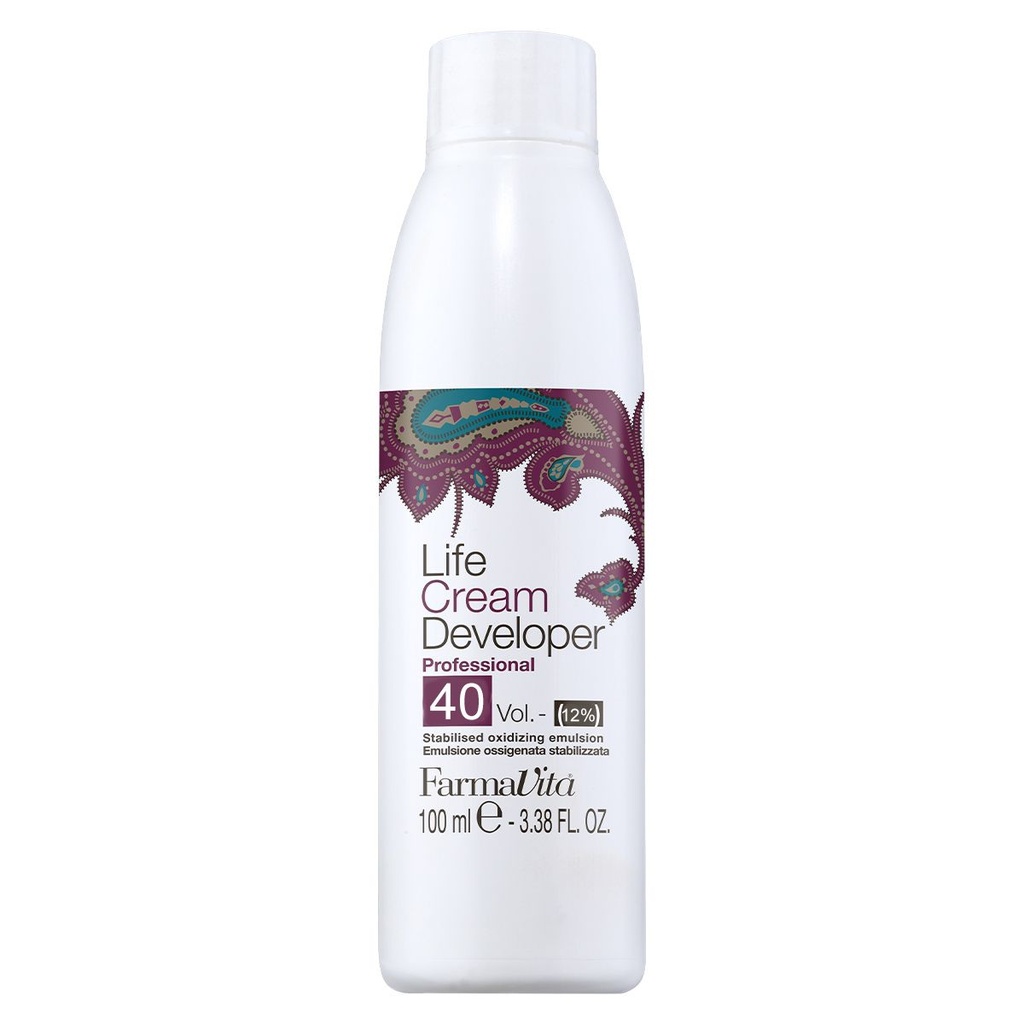[P07A012100PET] FarmaVita Life Cream Developer 12% 100ml