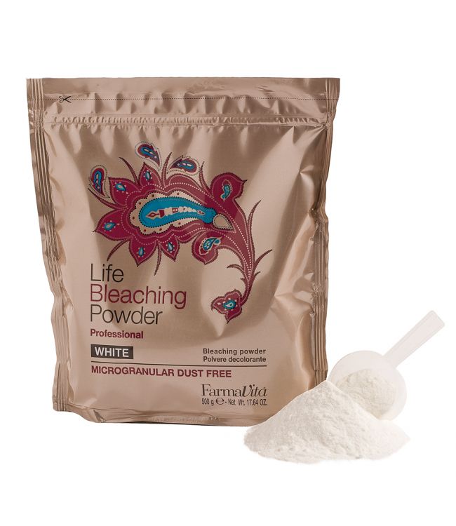 [FARDECBIANEW] FarmaVita Life Ontkleuringspoeder Wit Alluminium bag 500 GR