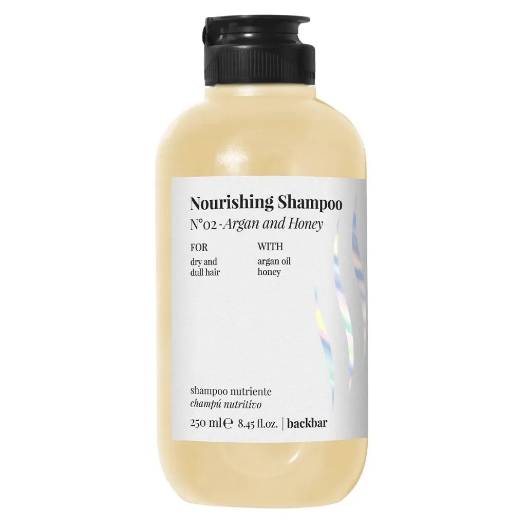 [FARSHANOUBB250] FarmaVita Backbar Nourishing Shampoo N°02 Argan and Honey 250ml