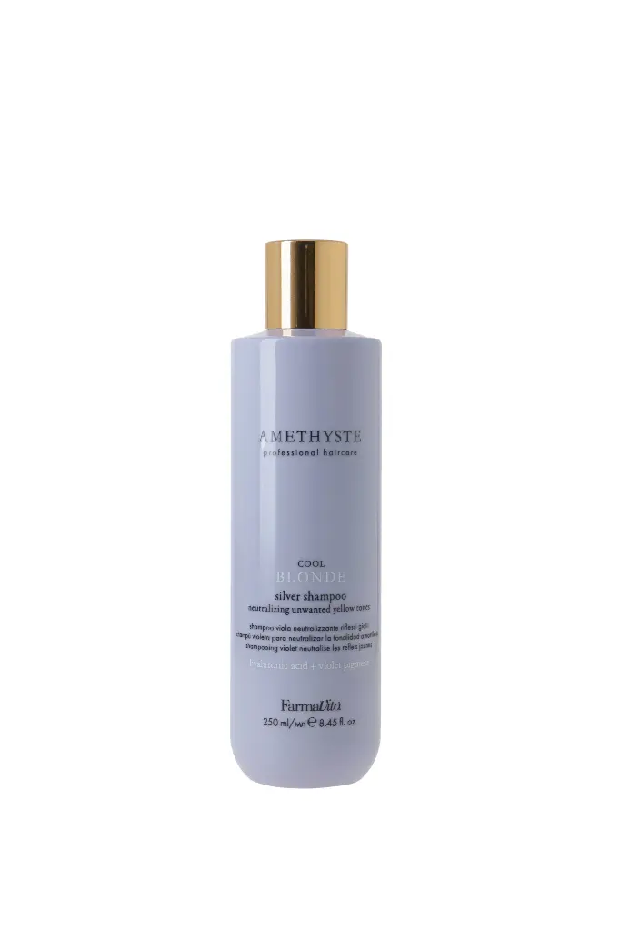 [P06A050250] FarmaVita Amethyste Blonde - Cool Blonde Silver Shampoo 250ml