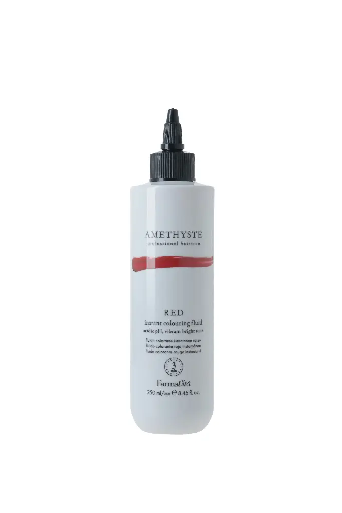 [P01F009250] FarmaVita Amethyste Red - Instant Colouring Fluid 250ml