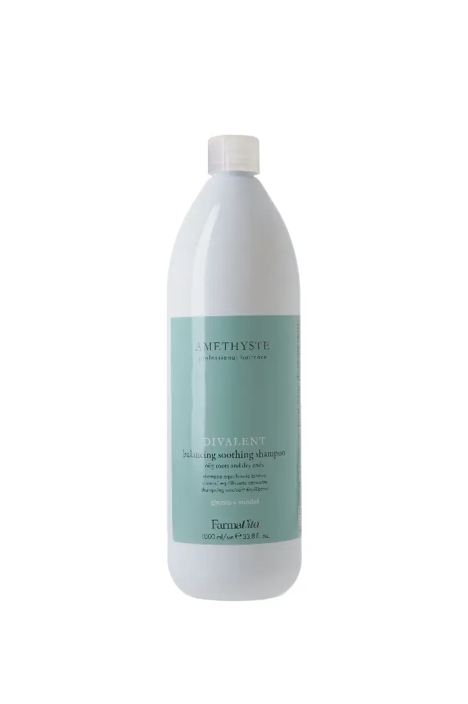 [P06A0451000] FarmaVita Amethyste Advance Divalent - Balancing Soothing Shampoo 1000ml