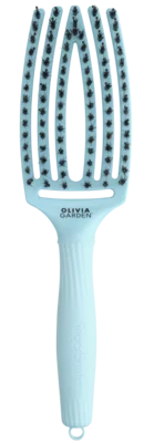 Olivia Garden Fingerbrush Care Iconic Boar&Nylon Blue Sky