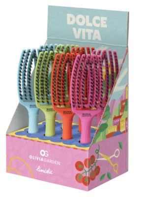 Olivia Garden Fingerbrush Dolce Vita Edition 8Pcs Display