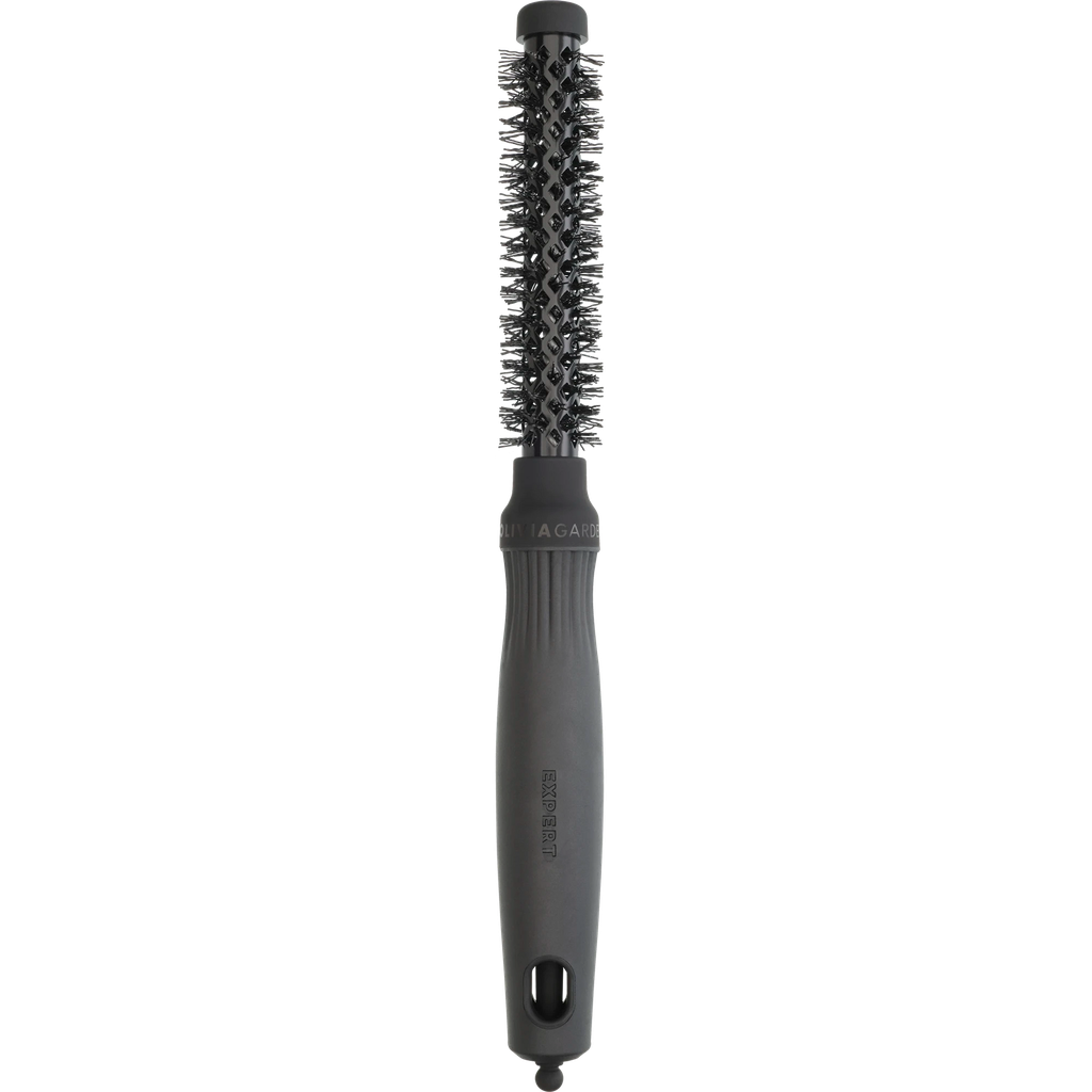 [ID2114] Olivia Garden Expert Blowout Shine Wavy Bristles Black Label 15
