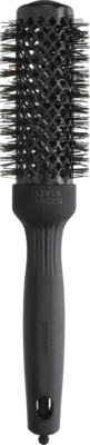 [ID2117] Olivia Garden Expert Blowout Shine Wavy Bristles Black Label 35