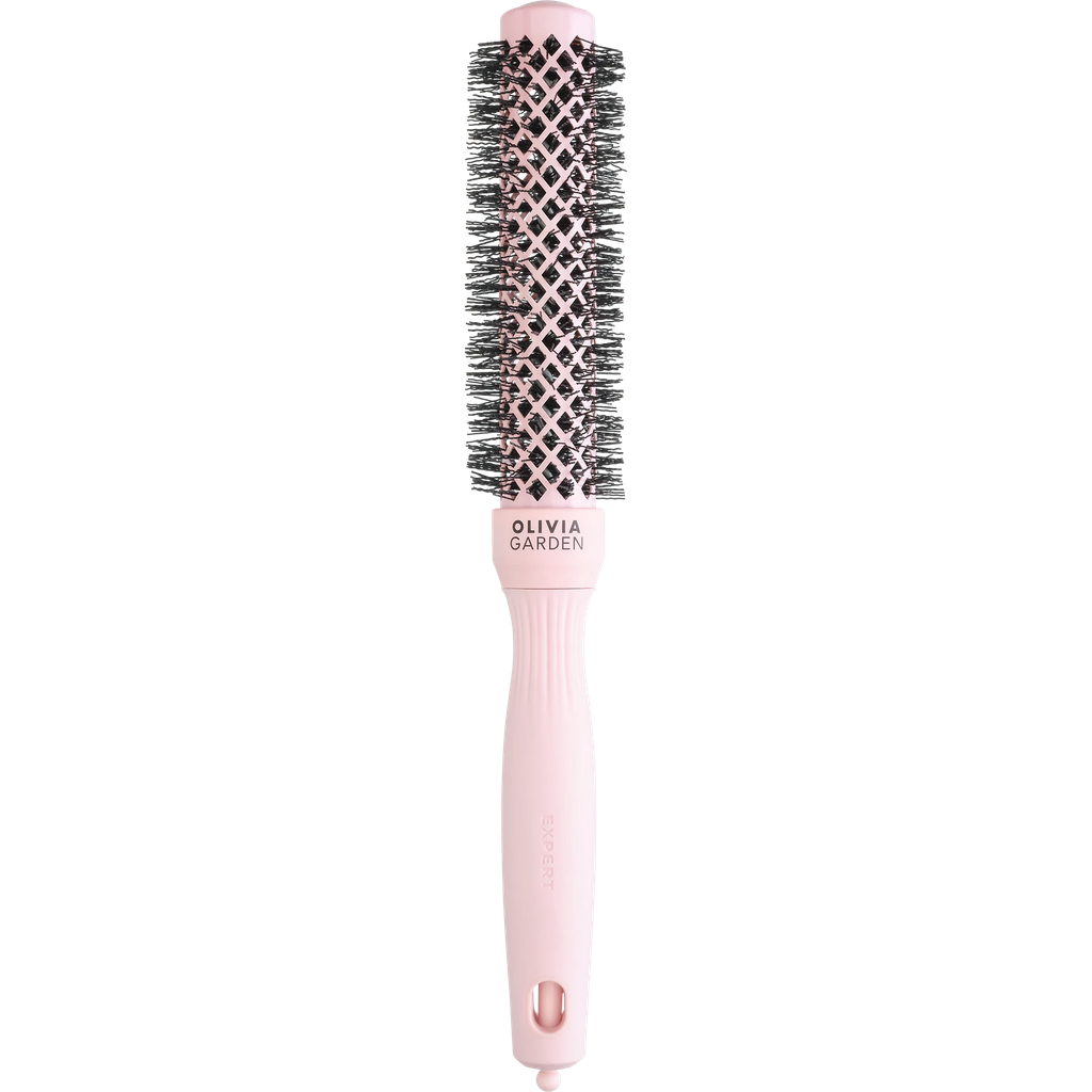 [ID2221] Olivia Garden Expert Blowout Speed Wavy Bristles Pastel Pink 25