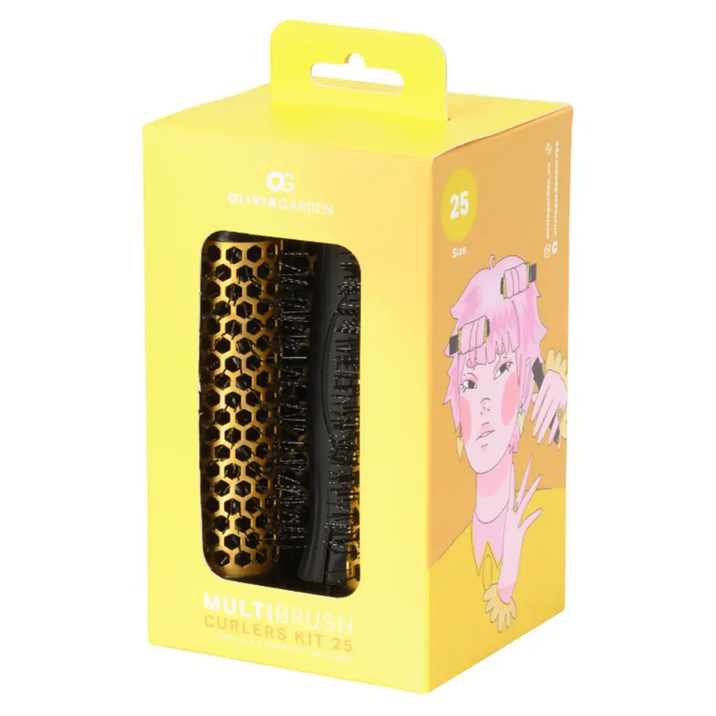 [ID2143] Olivia Garden Multibrush Curlers Kit 25