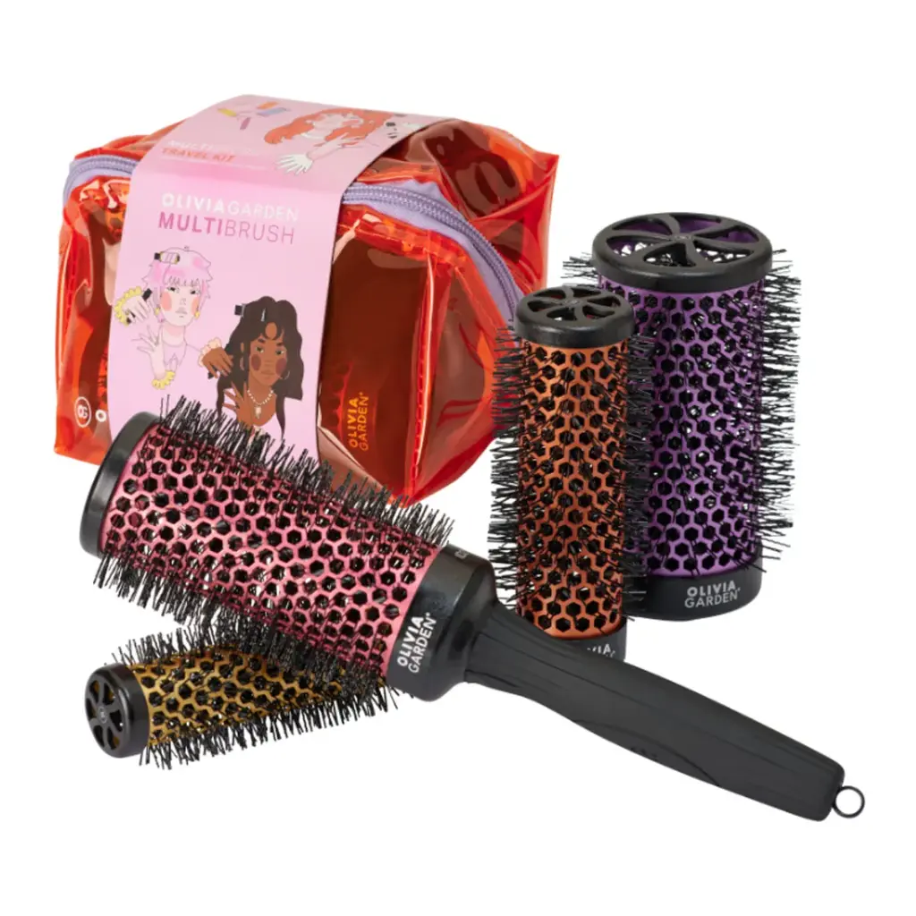 [ID2142] Olivia Garen Multibrush Travel Kit (25+35+45+55+handle)