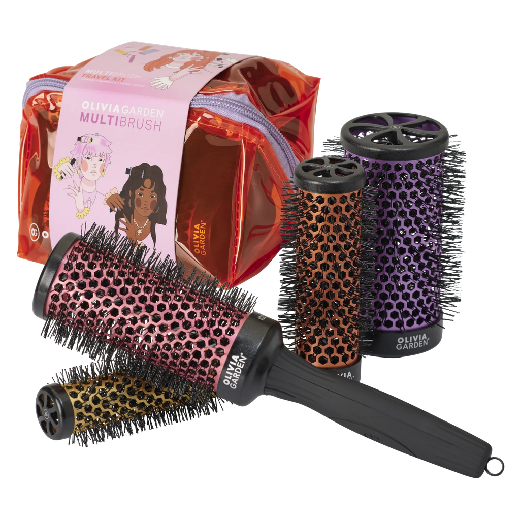 [ID2142] Olivia Garen Multibrush Travel Kit (25+35+45+55+handle)