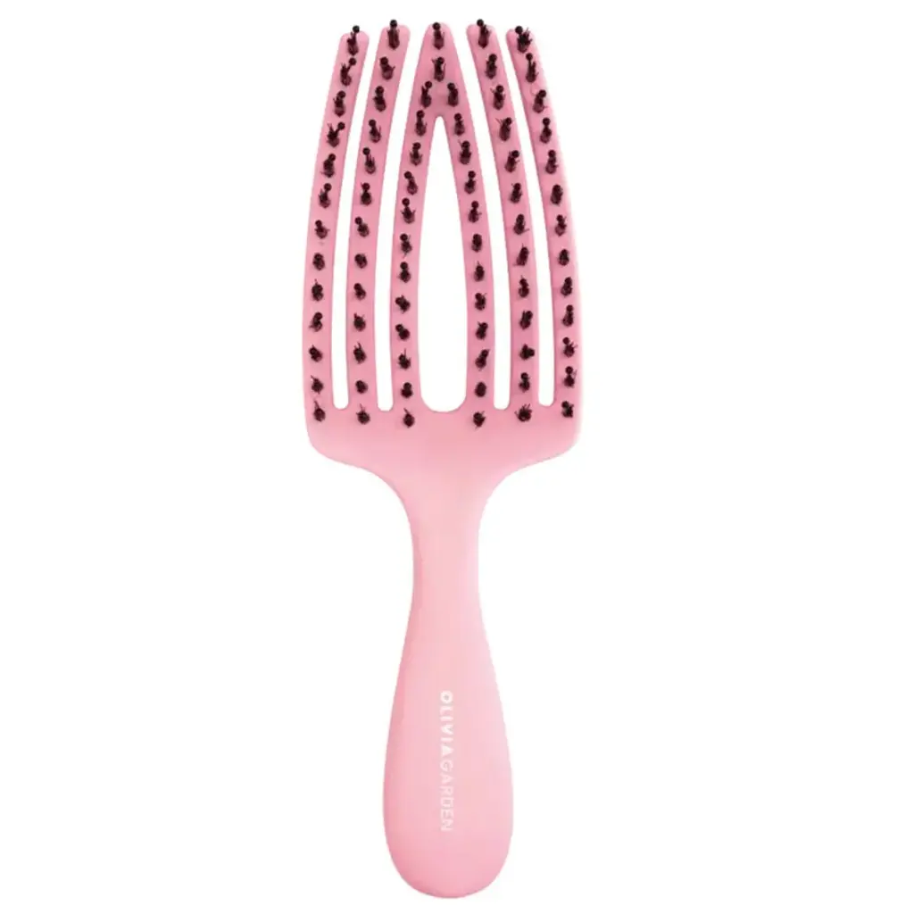 [ID1820] Olivia Garden Fingerbrush Care Mini (Roze)