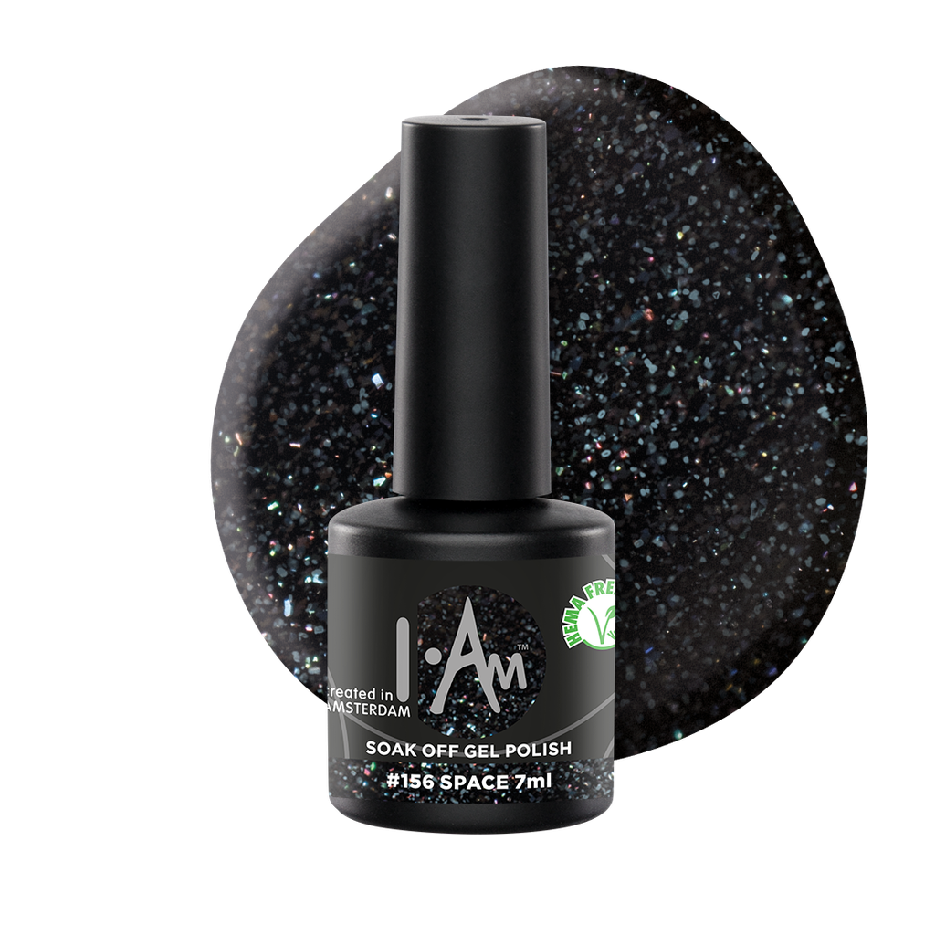 [1212177311] I.Am Soak Off Gel Polish #156 Space 7ml