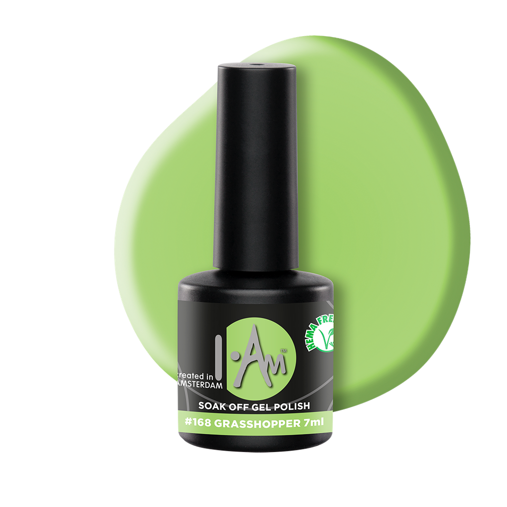 [1212177335] Soak Off Gel Polish #168 Grasshopper