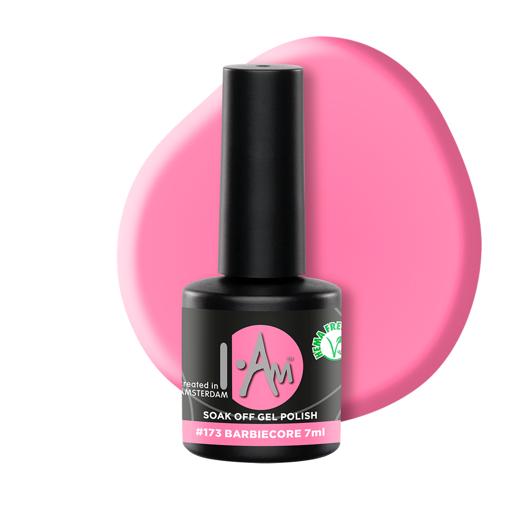 [1212177345] I.Am Soak Off Gel Polish #173 Barbiecore 7ml