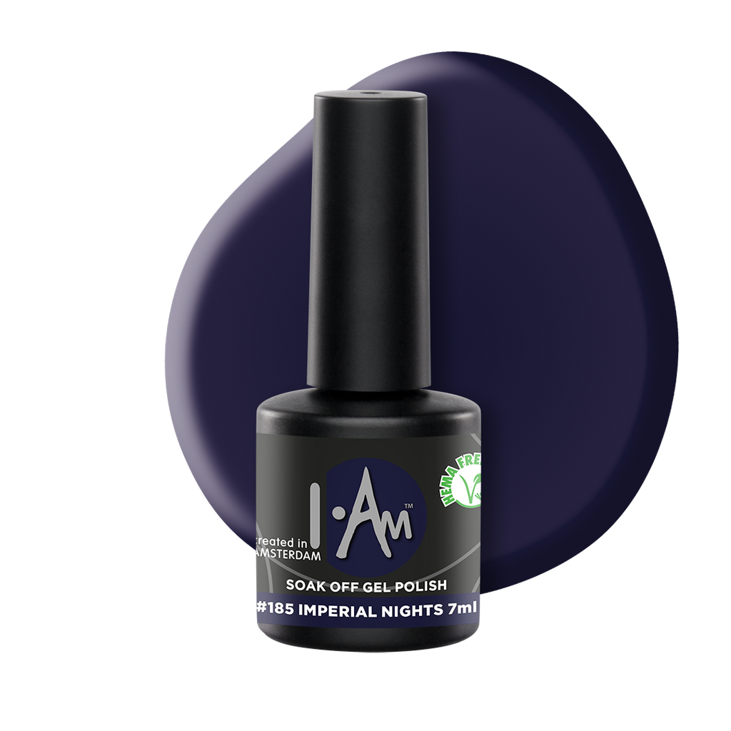 [1212177369] I.Am Soak Off Gel Polish #185 Imperial Nights 7ml