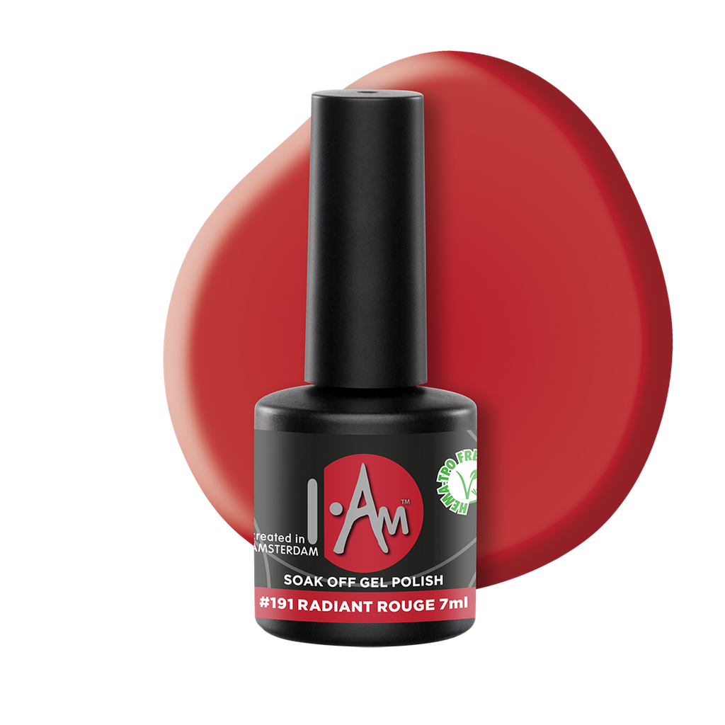 I.Am Soak Off Gel Polish #191 Radiant Rouge 7ml