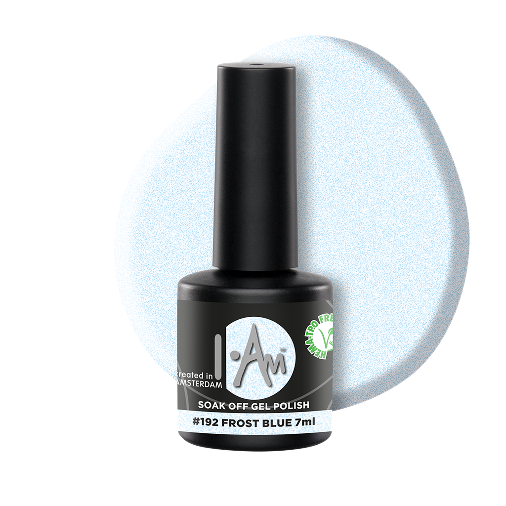 I.Am Soak Off Gel Polish #192 Frost Blue 7ml