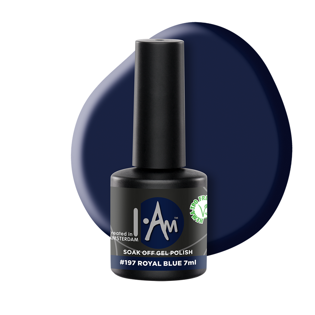 I.Am Soak Off Gel Polish #197 Royal Blue 7ml