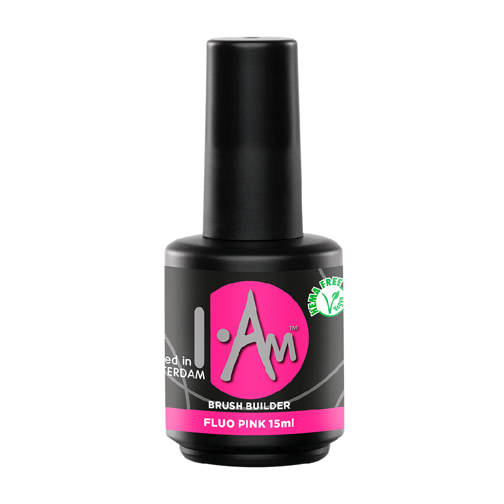 [1212173025] I AM Brush Builder Fluo Pink 15ml