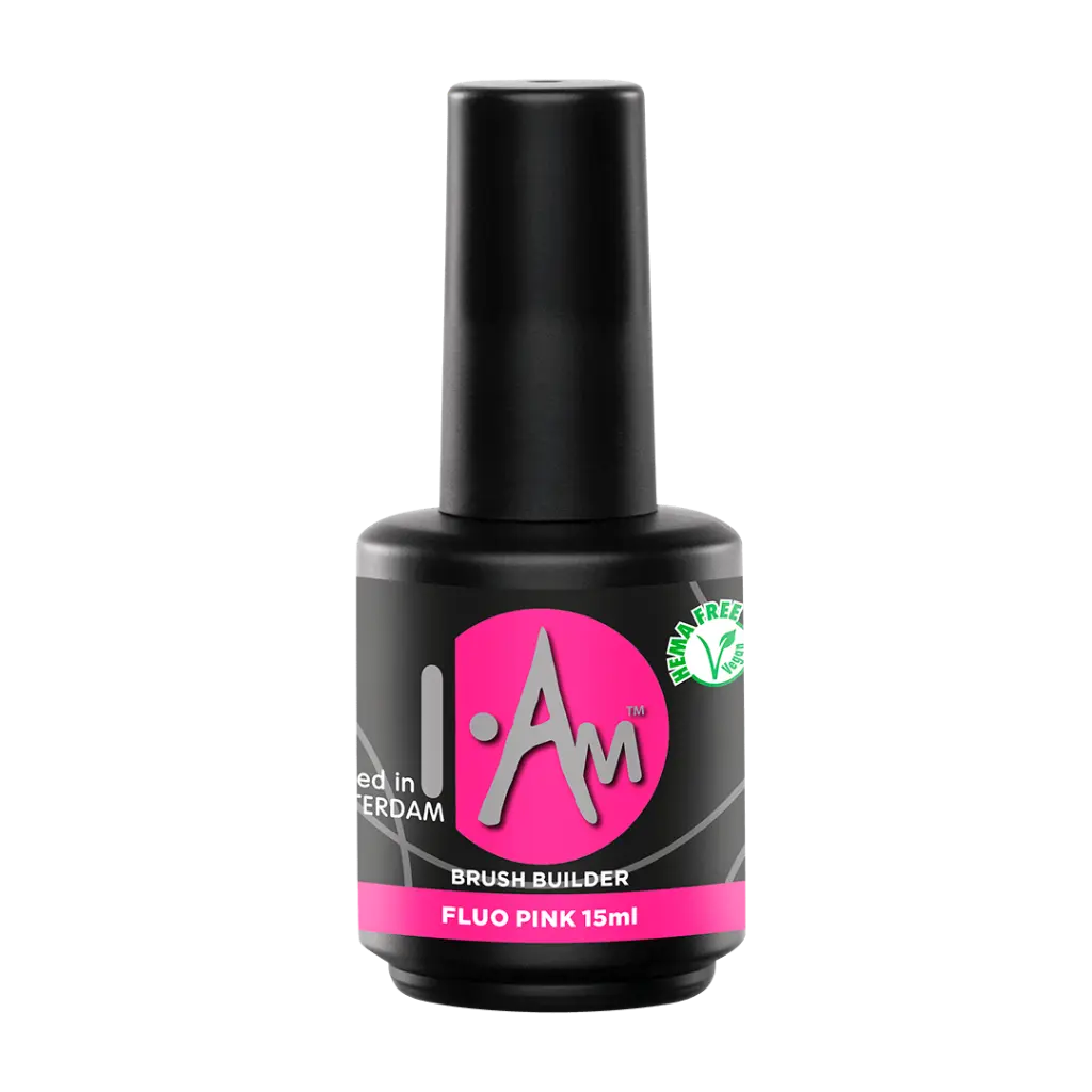 I AM Brush Builder Fluo Pink 15ml