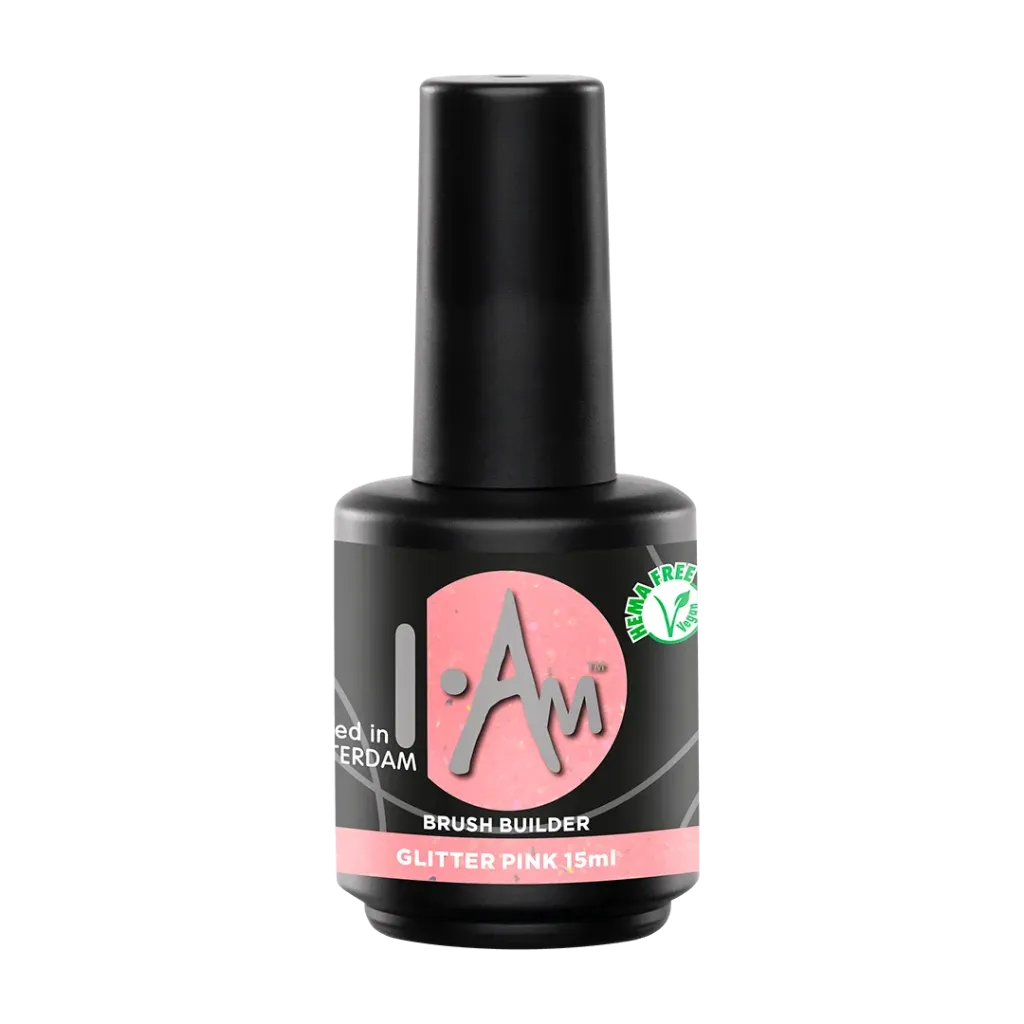 Brush Builder Glitter Pink