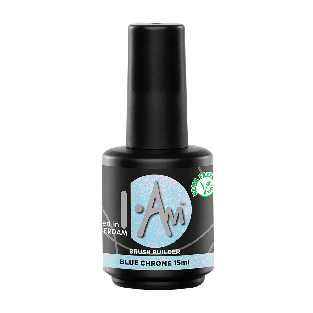 [1212173034] I AM Brush Builder Blue Chrome 15ml