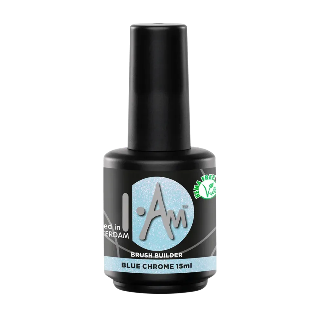 [1212173034] I AM Brush Builder Blue Chrome 15ml