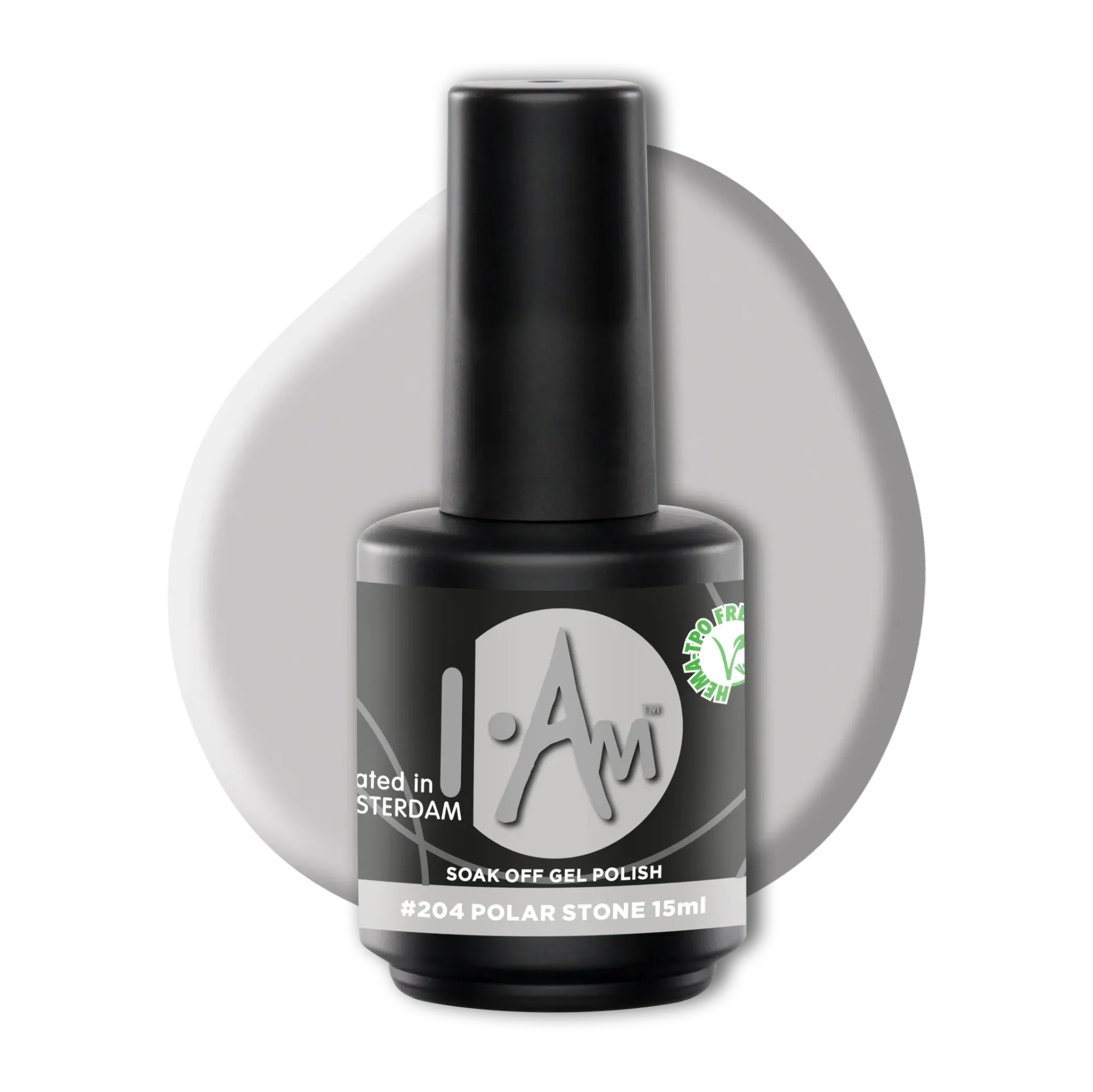 I.Am Soak Off Gel Polish #204 Polar Stone (15ml)