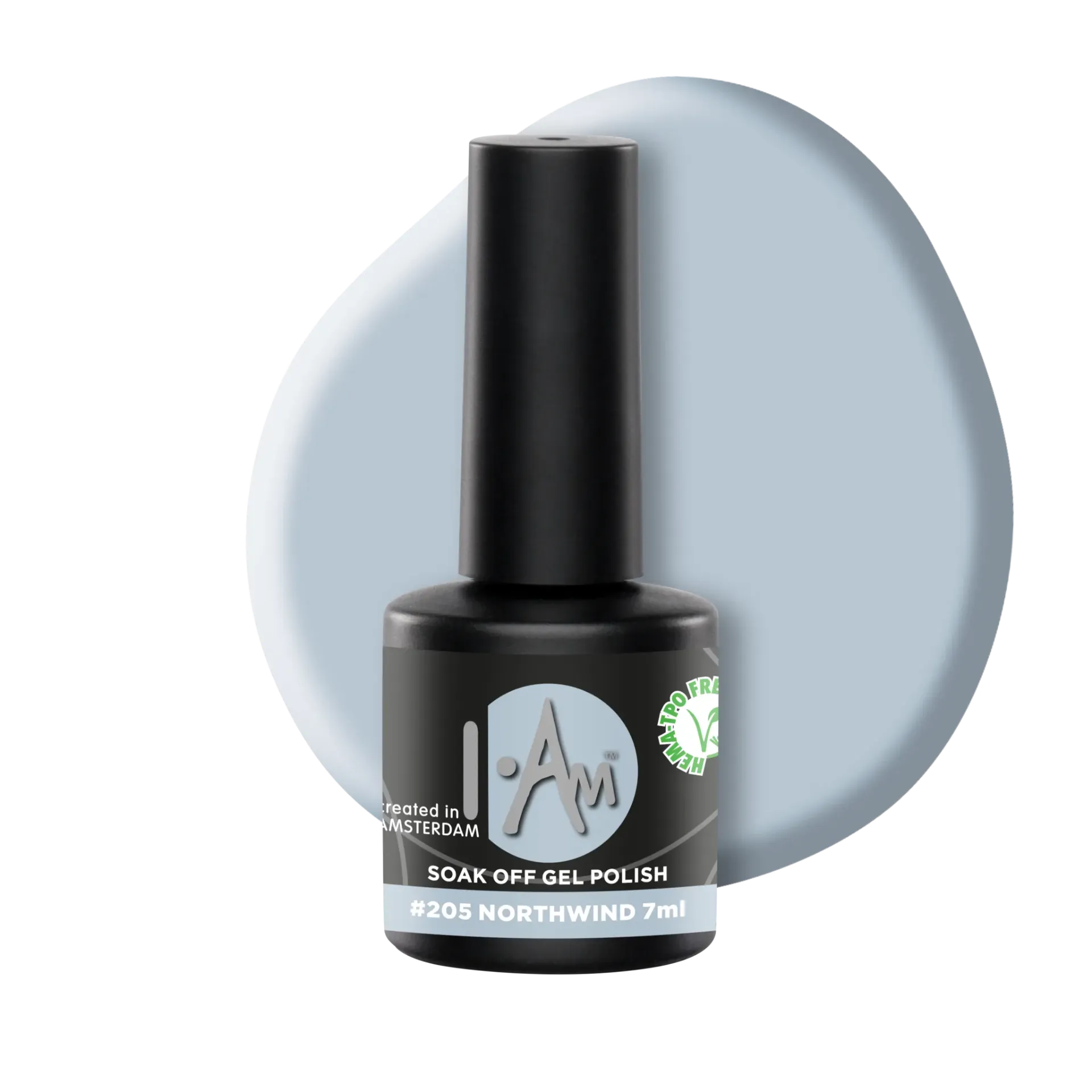 [1212177409] I.Am Soak Off Gel Polish #205 North Wind (7ml)