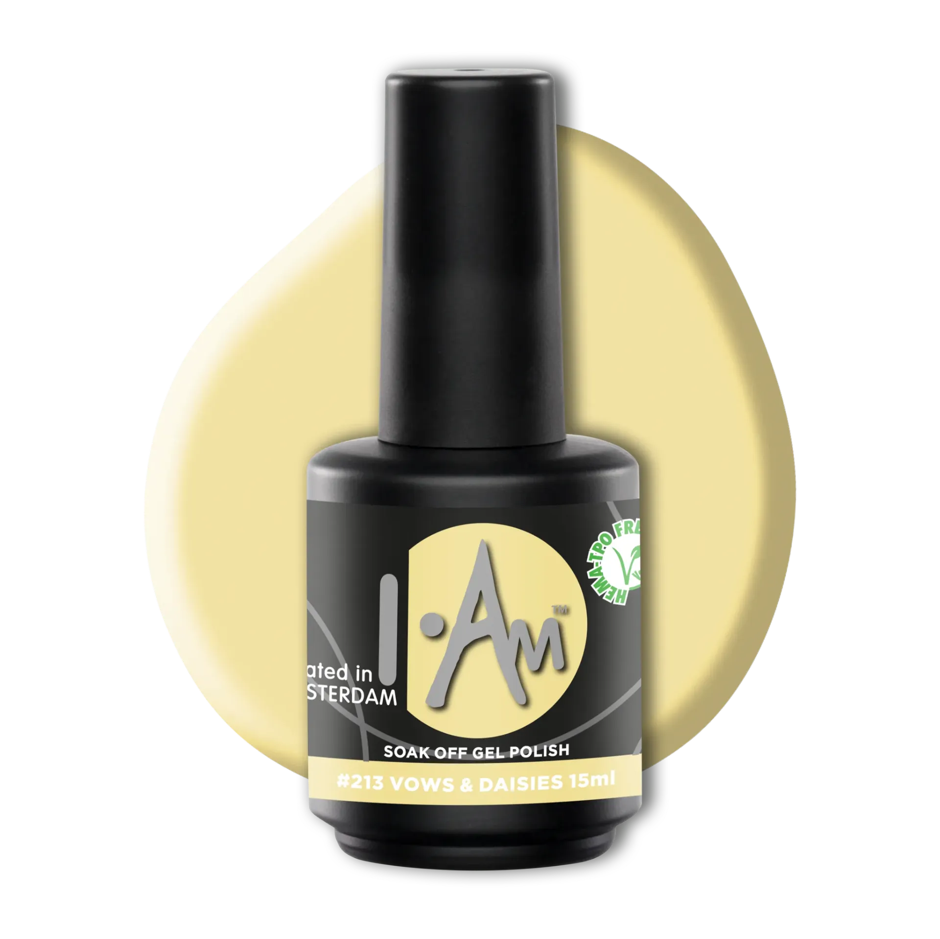 I.Am Soak Off Gel Polish #213 Vows & Daisies (15ml)
