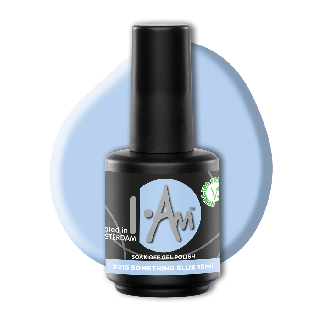 [1212177430] I.Am Soak Off Gel Polish #215 Something Blue (15ml)