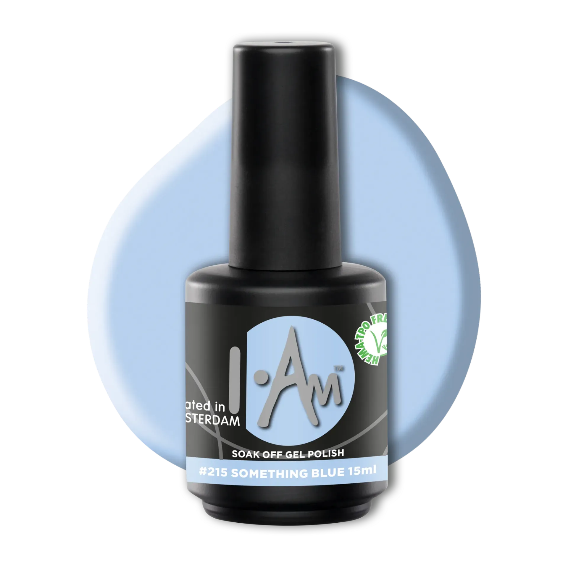 I.Am Soak Off Gel Polish #215 Something Blue (15ml)