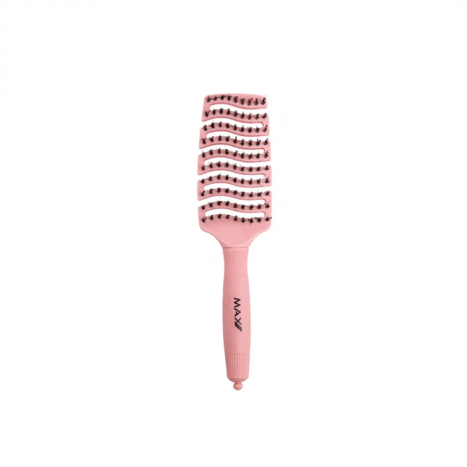 [MXPRO138] Max Pro Detangler Brush Pastel Rose