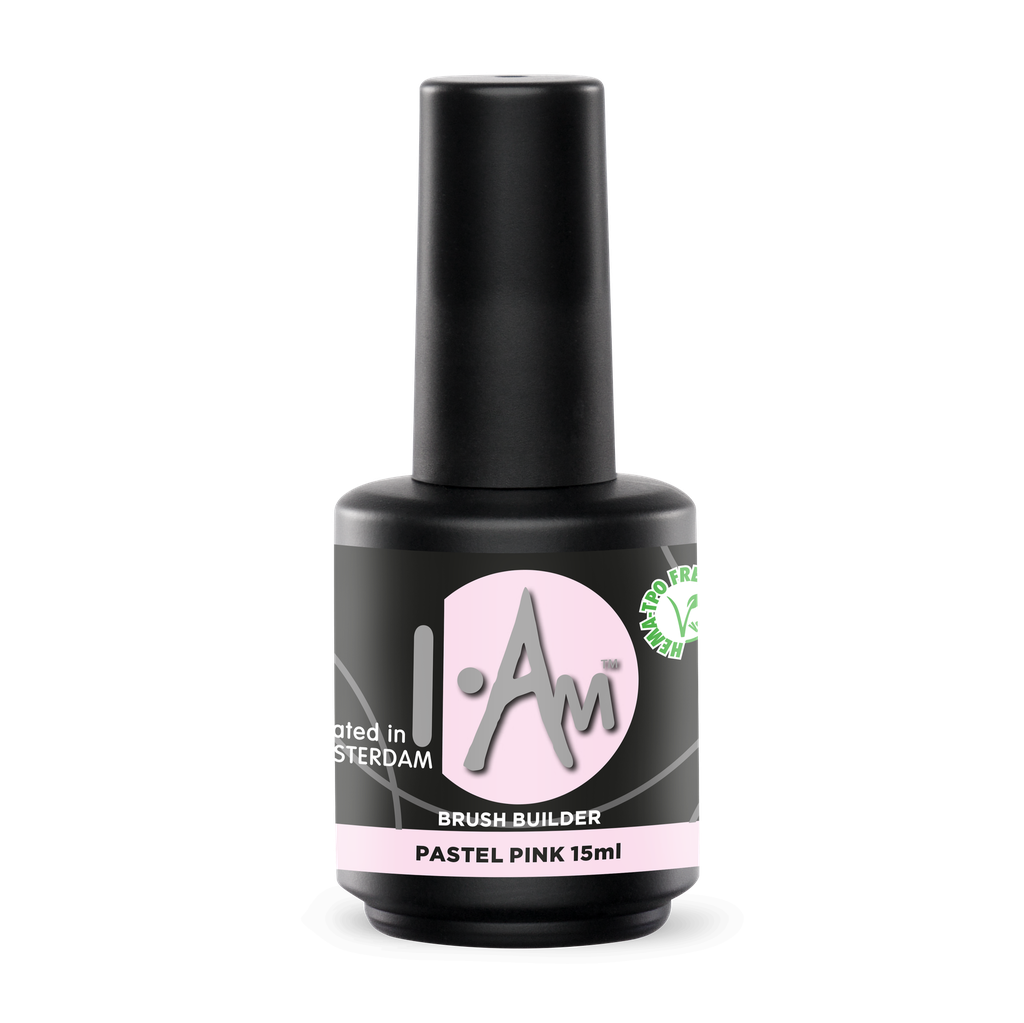 [1212173050] I AM Brush Builder Pastel Pink 15ml