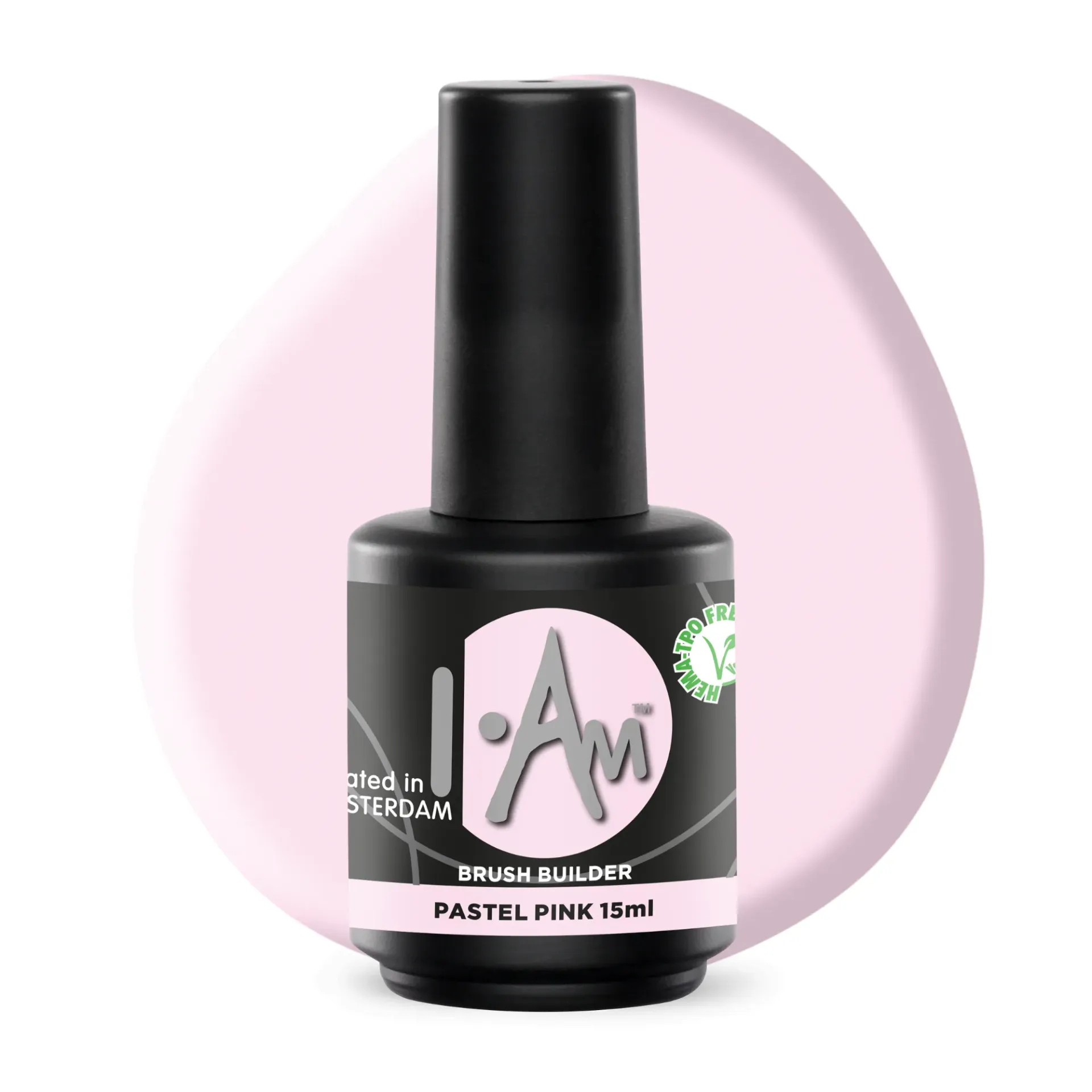 [1212173050] I AM Brush Builder Pastel Pink 15ml