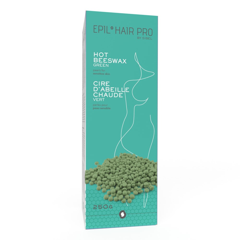 [S7410437] SIBEL EHP Wasparels bijenwas gevoelige huid groen 250g